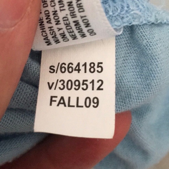 Blue Short-sleeved Tee by Gap Maternity - Picture 7 of 9